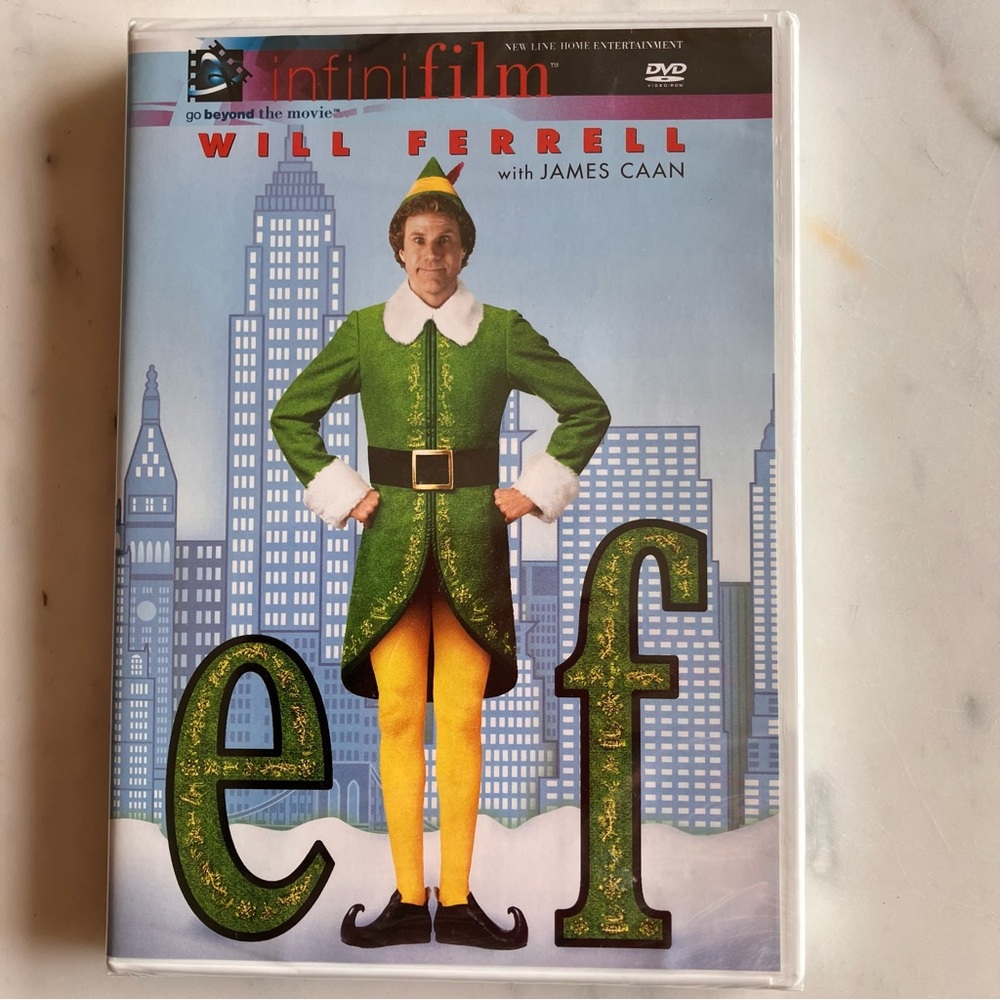 Elf DVD with Will Ferrell, Peter Dinklage & James Caan‎